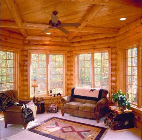 Charming Traditional Log Cabin Design Log Home Page 3 Of 3 Log