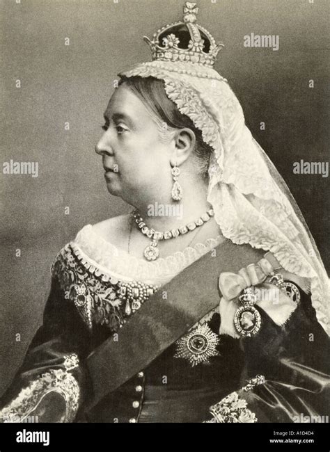 Queen Victoria Profile Hi Res Stock Photography And Images Alamy