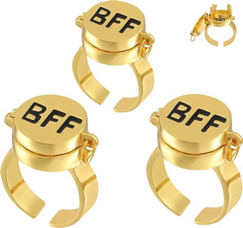 Sora Tuki Bff Rings For 2 Best Friends Forever Ring Spongebob Cute