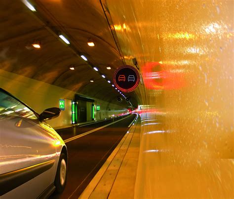 Signalisation Lumineuse Signaux Led Sécurité Dans Les Tunnels