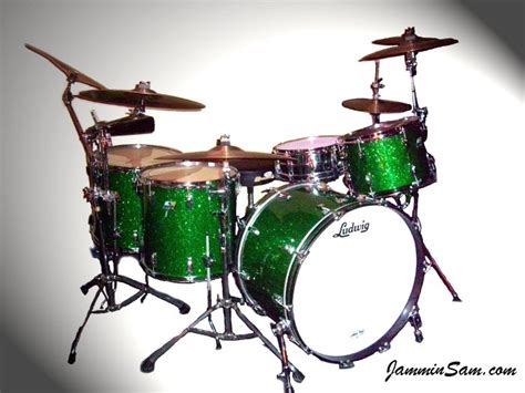 Green Vintage Sparkle On Drums Page 9 Jammin Sam