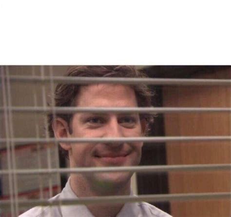 the-office-blank-meme-template-jim-peeks-through-the-blinds-1 - Comics