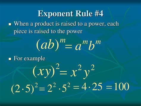 Ppt Exponent Rules Powerpoint Presentation Free Download Id5660971