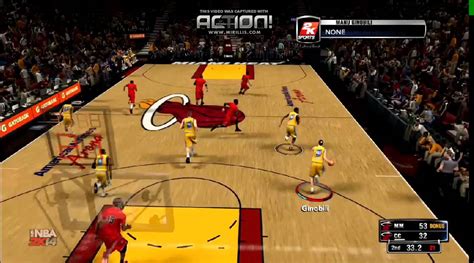 Playing Nba2k14 With Friends 23 Youtube