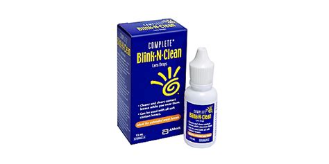 COMPLETE COMPLETE BLINK-N-CLEAN DROPS SOLUTIONS AND ACCESSORIES