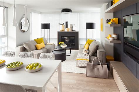 20 Yellow Living Room Ideas Trendy Modern Inspirations