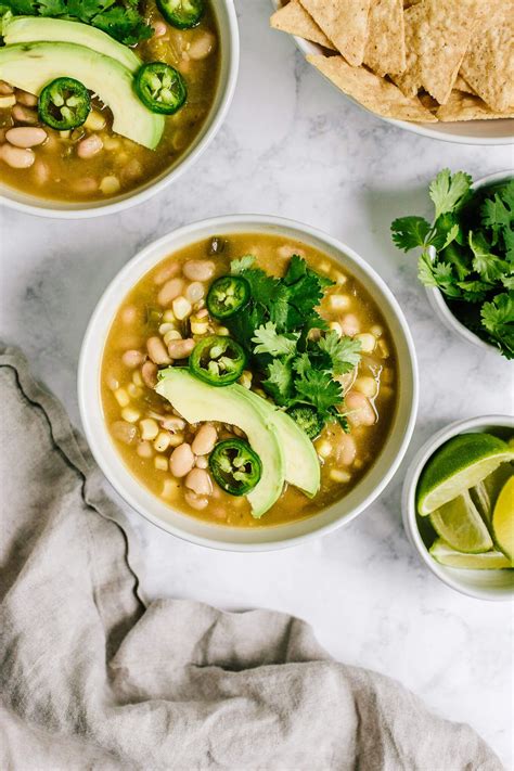 This easy chili can be made on the stove, slow cooker or instant pot. Vegan White Bean Chili | Nourished By Nutrition | Recipe ...