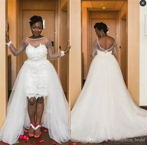 South african weddings / your wedding is one of the biggest days of your life, and you want it to be perfect. Discount African Plus Size Wedding Dresses 2019 Sexy See ...