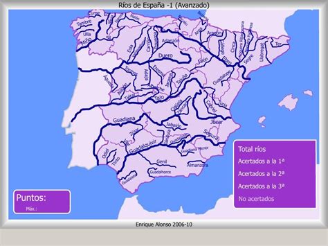 Rios De Espana Mapa Fisico De Espana Mapa De Espana Images