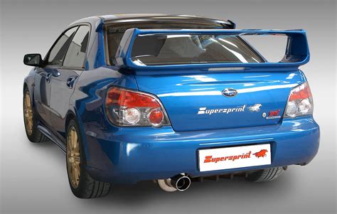 Subaru Impreza Wrxsti Turbo 01 07 3 Race Turbo Back Performance