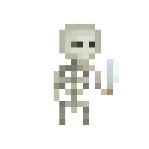 10 Pixel Skeletons Gamedev Market