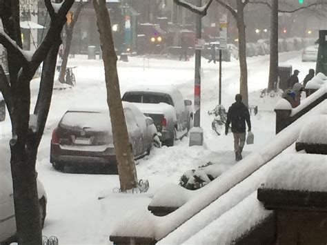 Nyc Blizzard Updates Weather Forecast Whats Left Of Winter Storm