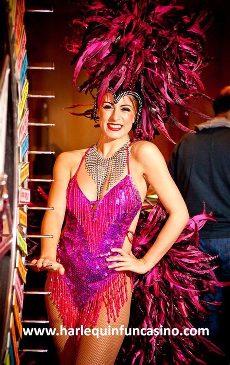 hire las vegas showgirls harlequin fun casino hire