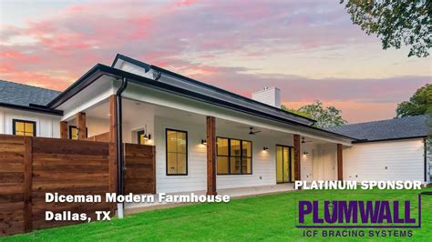 Diceman Modern Farmhouse Dallas Tx Built With Fox Blocks Youtube
