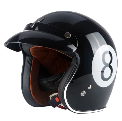 DOT Certified Retro Motorcycle Helmets