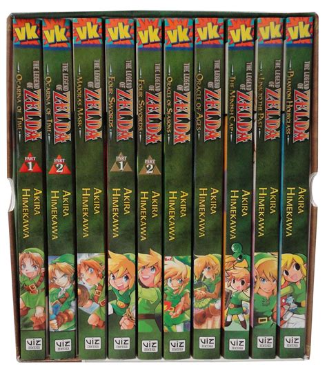The Legend Of Zelda Box Set Book By Akira Himekawa