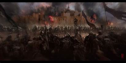 Battle Medieval Wallpapers Fantasy Background Scene Backgrounds