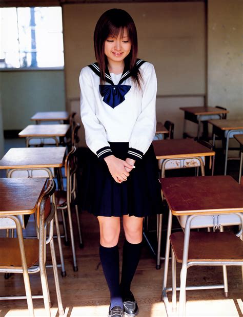 Asami Konno Japanese Cutie Singer School Uniform Photo Jav Photo