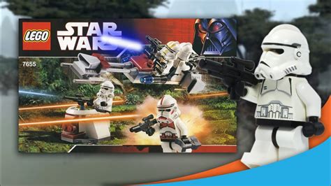 Lego Star Wars 2007 Clone Troopers Battle Pack Animated 7655 Youtube