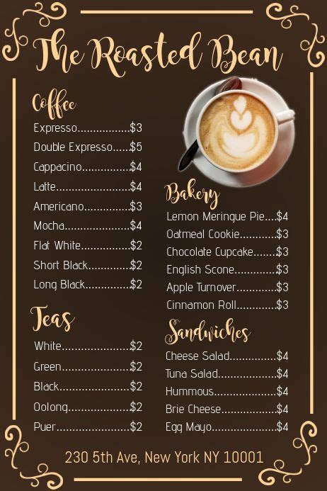 15 Unique Coffee Shop Menu Ideas Artofit