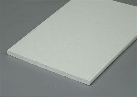 Flat Utility Pvc Trim Board White Vinyl Cellular Pvc Trim For