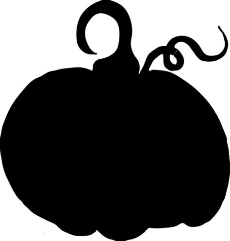 Download High Quality Pumpkin Clipart Black And White Silhouette