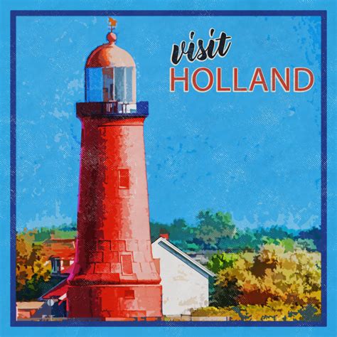 Holland Travel Poster Free Stock Photo Public Domain Pictures Visit