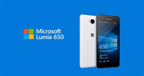 Смартфон Microsoft Lumia 650 представлен официально Windows Phone