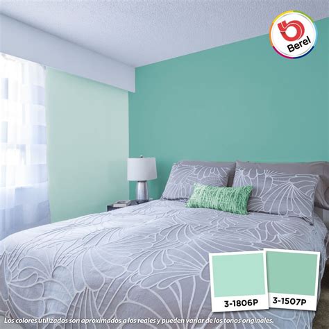 El Color Turquesa Es Muy Utilizado En Las Habitaciones Para Dar Una Sensación De Paz Y