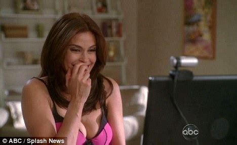 Desperate Housewives Star Teri Hatcher Has A Cat Fight In Her Lingerie