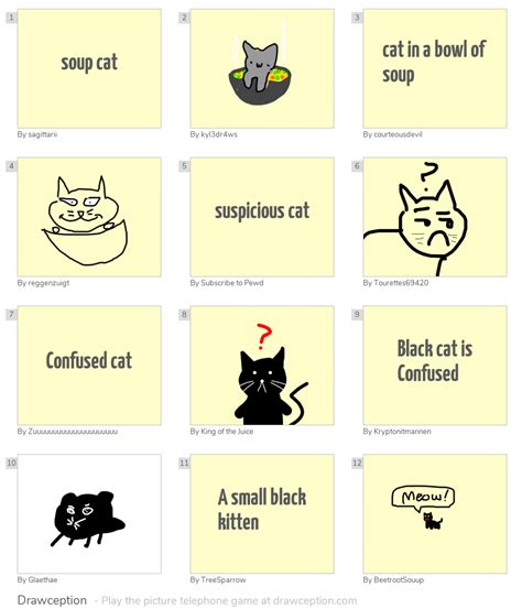 soup cat - Drawception