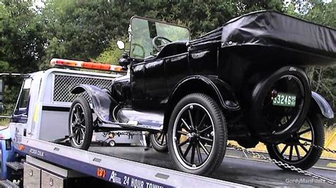 Flatbed Towing A Ford Model T Tin Lizzy YouTube