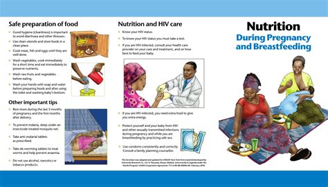 Unicef Nutrition Brochure For Pregnant Women