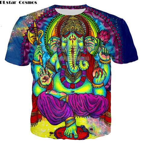 Buy Plstar Cosmos T Shirt Men Woman 3d Printed Colorful Trippy Summer Top