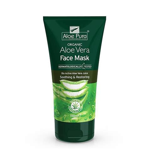 Aloe Pura Organic Aloe Vera Face Mask 150ml Online At Best Price Face