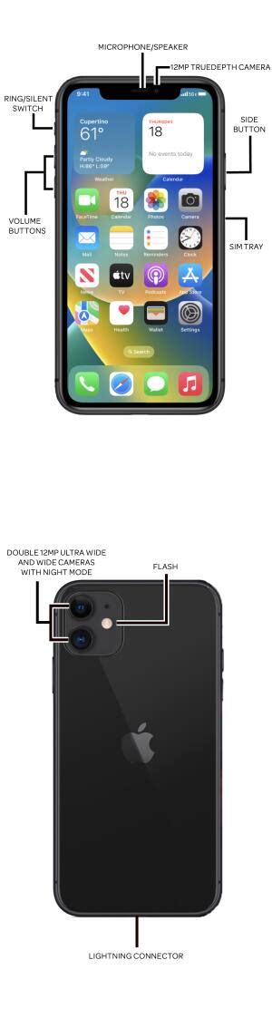 Apple IPhone 11 Diagram AT T Device Support