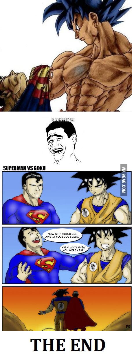 Goku Vs Superman 9gag