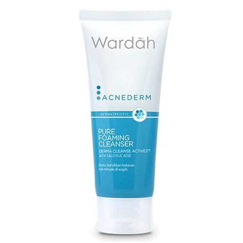 Jual Sabun Pencuci Muka Obat Jerawat Wardah ACNEDERM Pure Foaming