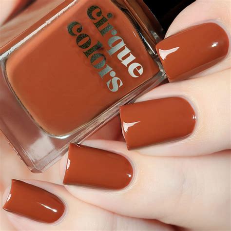 35 Stunning Burnt Orange Nails To Get You Ready For Fall Manicura De
