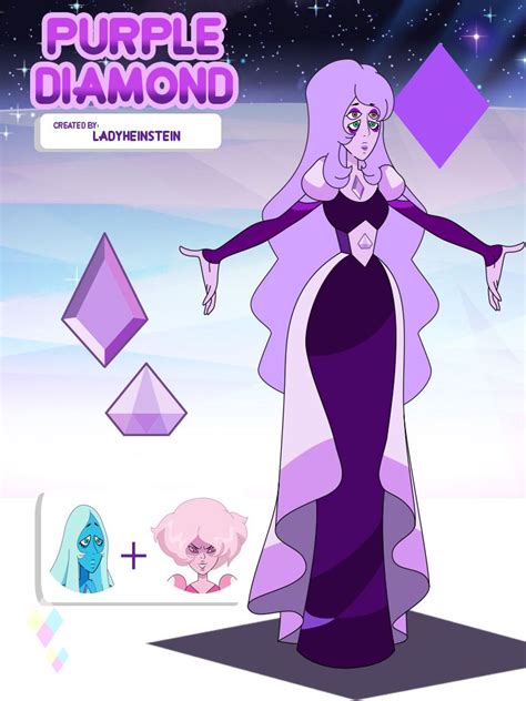 Purple Diamond Blue Diamond Pink Diamond Steven Universe