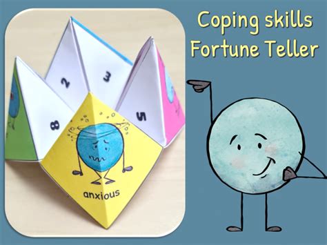 Coping Strategies Fortune Teller Free Printable