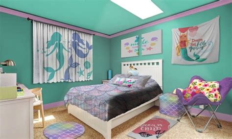 31 Beautiful Mermaid Theme Bedroom Decor Ideas For Girls Magzhouse