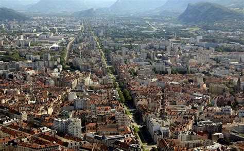 Ville De Grenoble Voyage Carte Plan