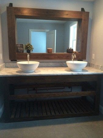 A diy bathroom vanity is a great way to revamp your bathroom rather easily. Slatted double vanity - almost finished! | Do It Yourself ...