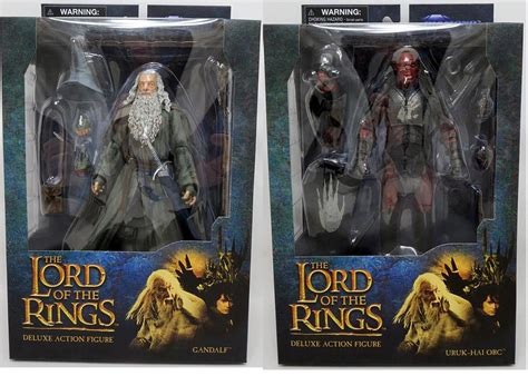 Lord Of The Rings Select 7 Inch Action Figure Series 4 Set Of 2