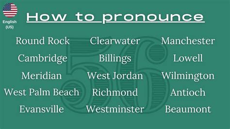 56 How To Pronounce How To Say American English Pronunciation Youtube