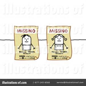 Missing Clipart 1050921 Illustration By Nl Shop