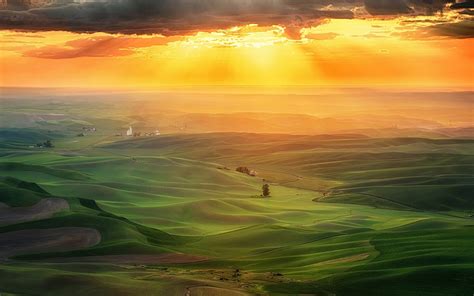 Tuscany Fields Landscape Italy Europe Hd Wallpaper Download Wallpapers Pictures Photos