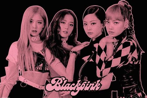 Gbeye Black Pink Group Pink Poster 61x915cm In 2021 Blackpink