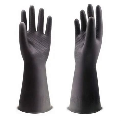 Unisex Nitrile Acid Resistant Safety Gloves At Rs 80pair In Lucknow
